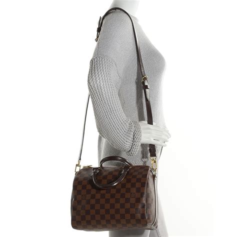 Louis Vuitton Speedy Bandouliere 25 Damier Ebene 